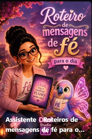 Roteiro de mensagens de fé para o dia